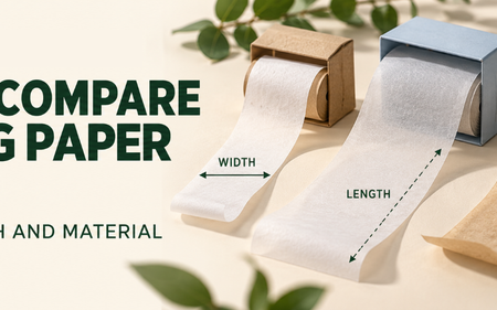 How To Compare Rolling Paper Rolls By Widtth, Length And Material