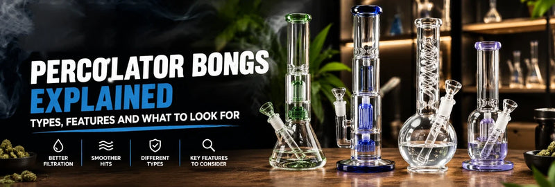 Percolator Bongs Explained Types, Features And What To Look For