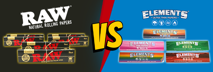 Ultimate Comparison: Raw Black vs Elements Rolling Papers – Which One is Right for You?