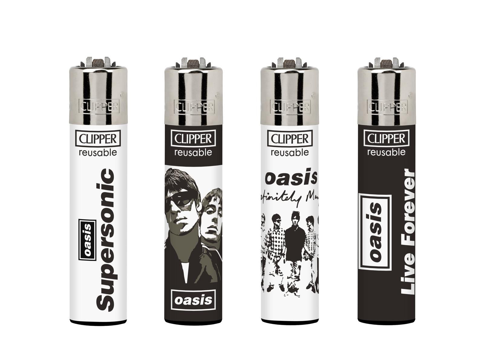 Official Clipper Lighter Oasis 1 CL5A064UKH X 48 lighters