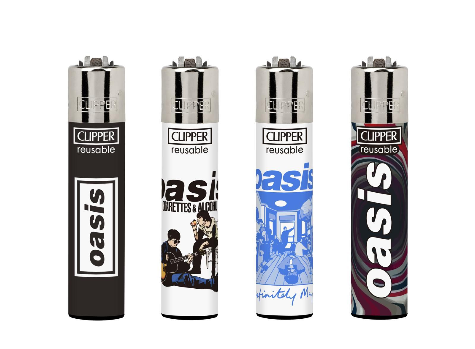 Official Clipper Lighter Oasis 2 CL5A065UKH X 48 lighters