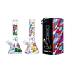 Glass Beaker Bong Shroom 7mm – 10 Inches Assorted Colours FE-4713