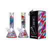 Glass Beaker Bong Shroom Skull 7mm – 10 Inches Assorted Colours FE-4720