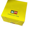 Swan Tobacco Metal tin 2oz with Rubber Seal x full box 12 tins