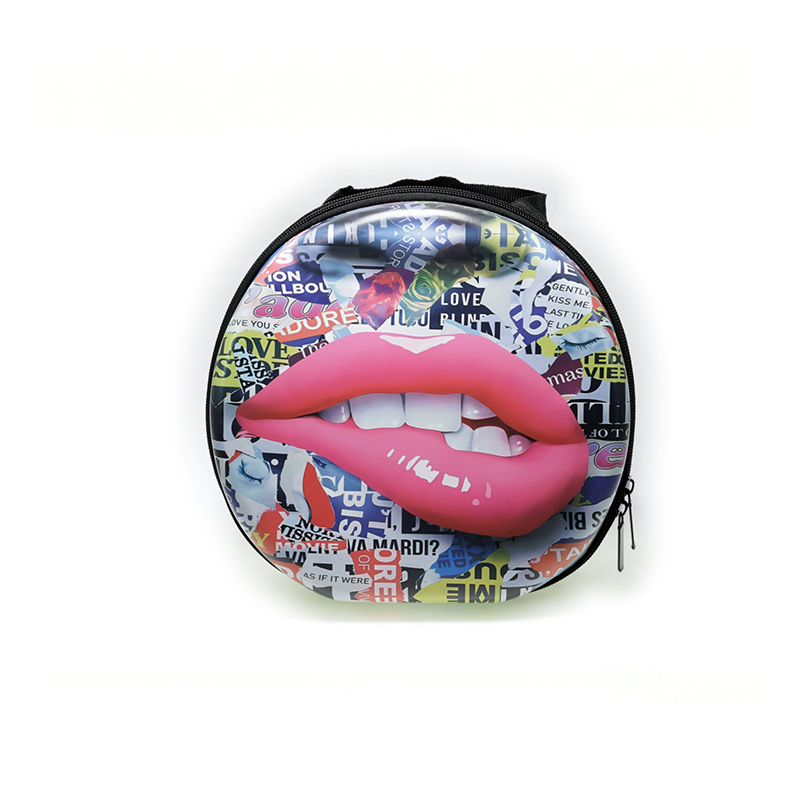 "Pop Art Kiss" 8-Piece Smoking Set | Ultimate Travel Kit