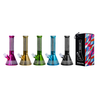 Glass Beaker Bong Metallic 7mm – 10 Inches Assorted Colours FE-6120