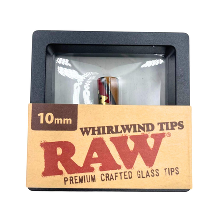 Exclusive Raw 10mm Whirlwind Glass Tip Assorted Colors