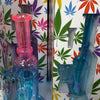 8.4-Inch Klein Style Heavy Glass Bong Water Pipe - Mixed Colours Boxed