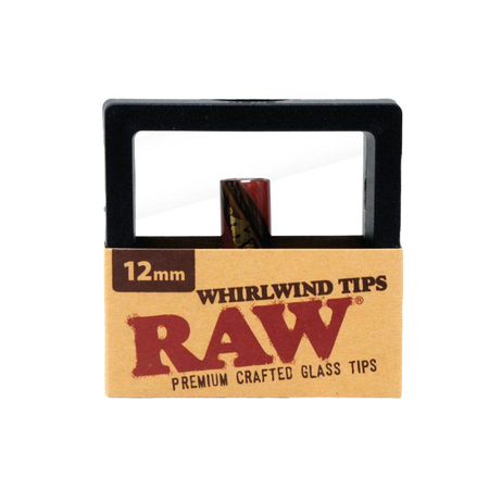 Exclusive Raw 12mm Whirlwind Glass Tip Assorted Colors