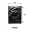 Matt Black Smell Proof Bag 12" x 16" 25 bags