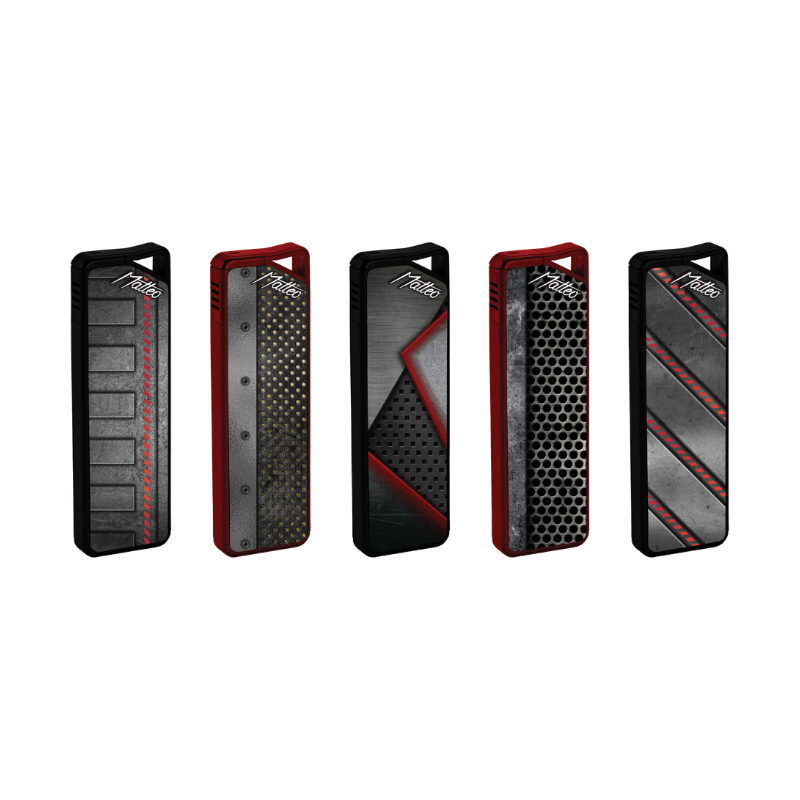 Jet Lighter 152108 – Matteo Epox Elegant Metal (25pcs)