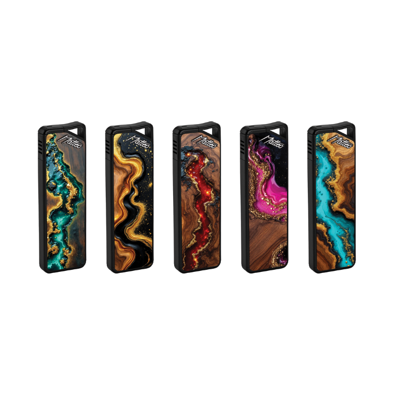 Jet Lighter 152109 – Matteo Epox Elegant Resin (25 pcs)