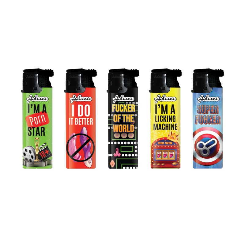 Turbo Lighter 177390 – Adamo Design “Pornstar” Label (50pcs)