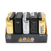 Matteo Metal Softflame Fancy Lighter 25 Pack – Model 184112