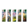 Electronic Lighter 1881116 Adamo Design Label - Rainbow 50pack
