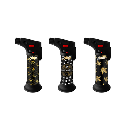 Big Jet Torch Matteo Gold Weed Lighter 196030 x - 12