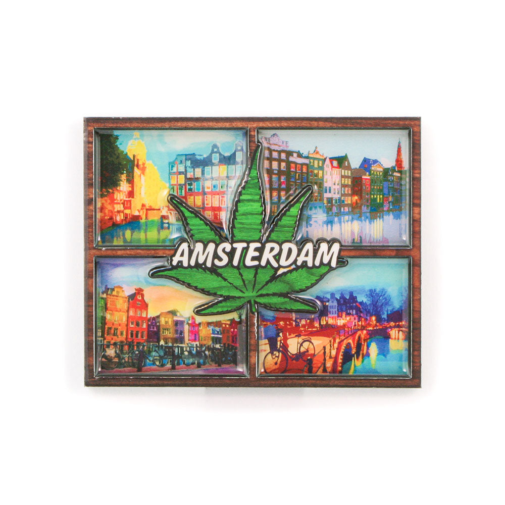 AMSTERDAM Metal Fridge Magnets MGEP02 x 1
