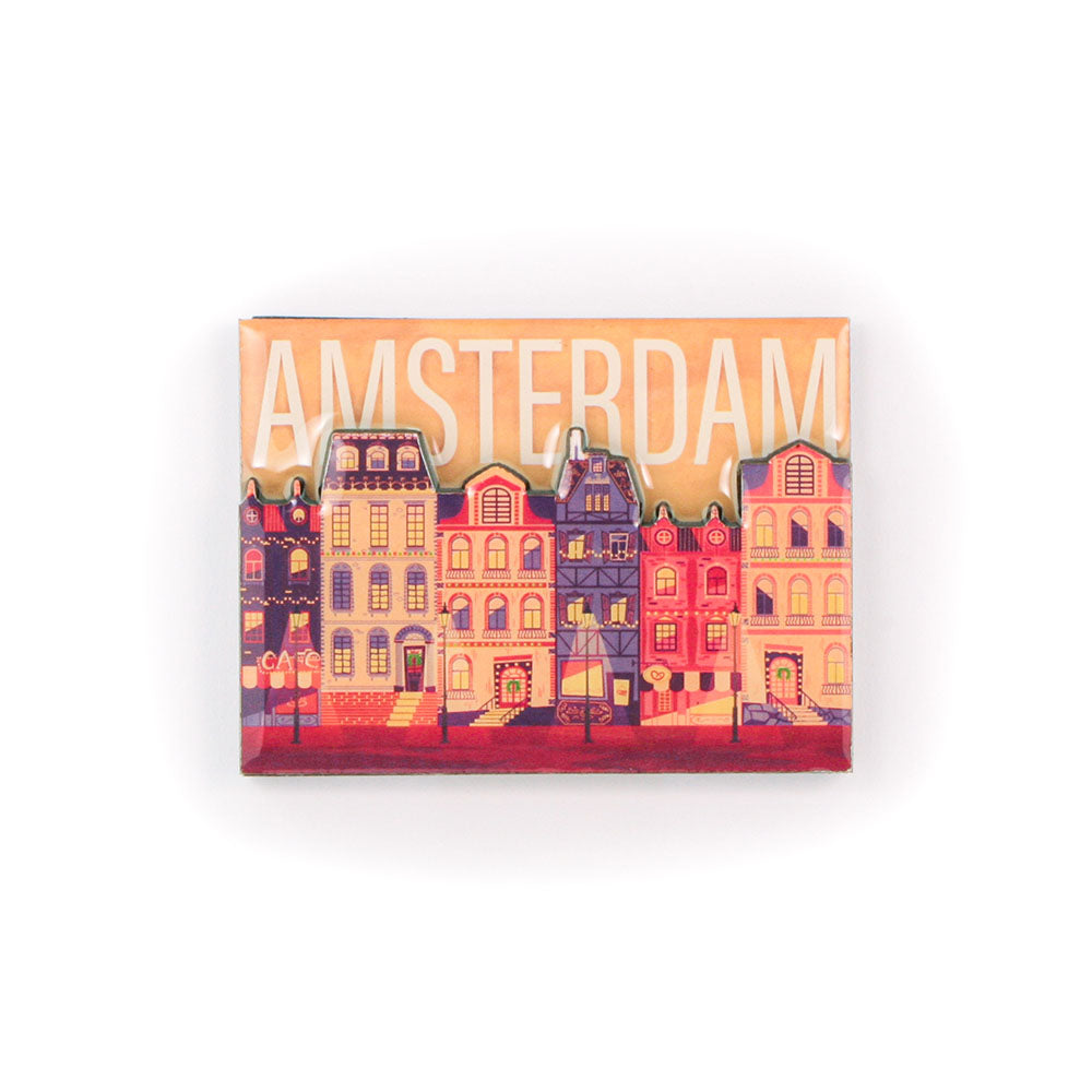AMSTERDAM Metal Fridge Magnets MGEP04 x 1