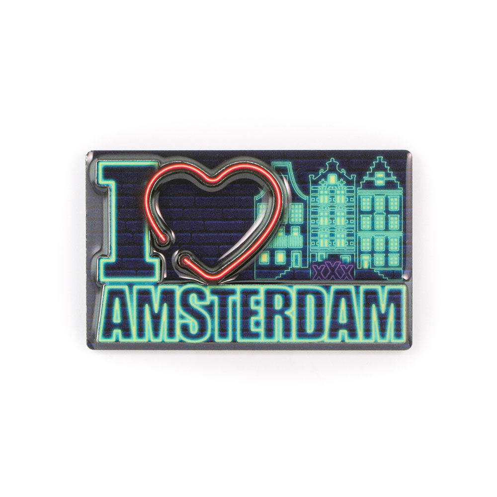 AMSTERDAM Metal Fridge Magnets MGEP06 x 1