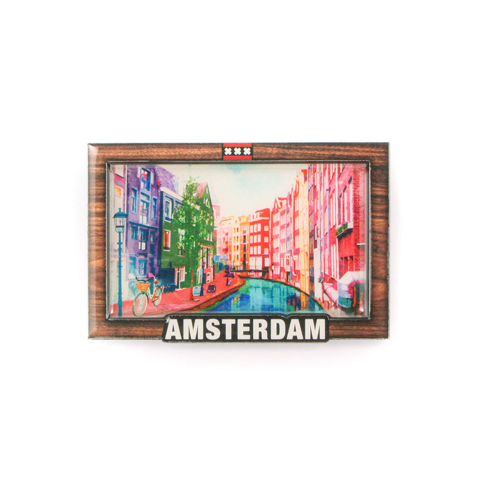 AMSTERDAM Metal Fridge Magnets MGEP07 x 1