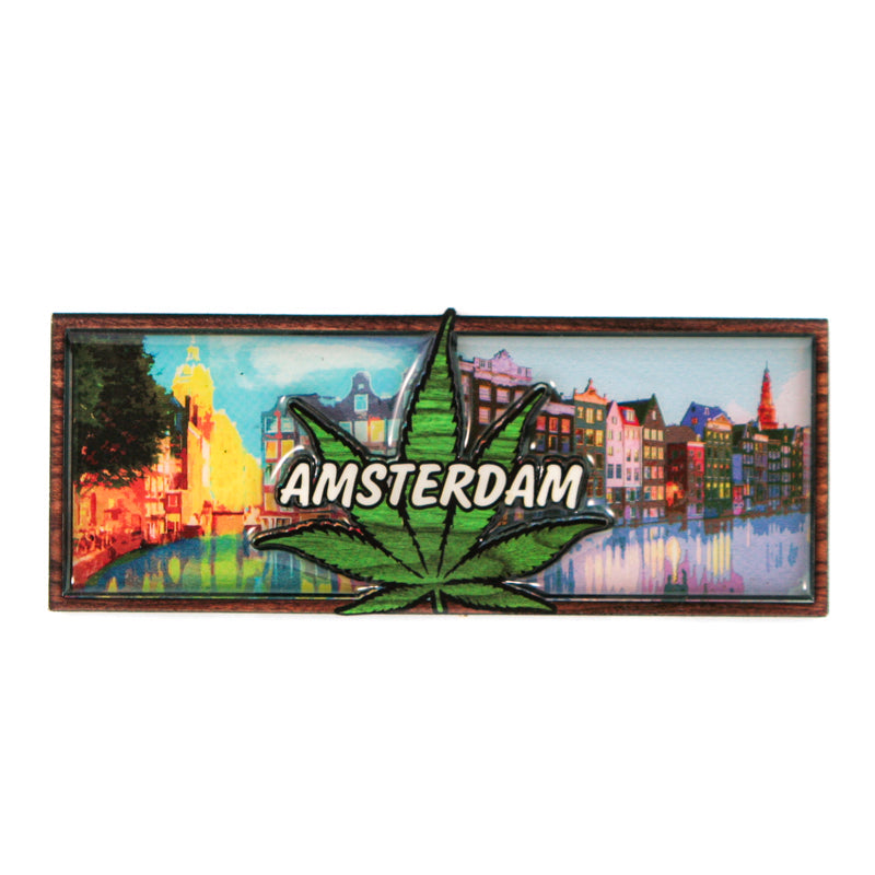 AMSTERDAM Metal Fridge Magnets MGEP14 x 1
