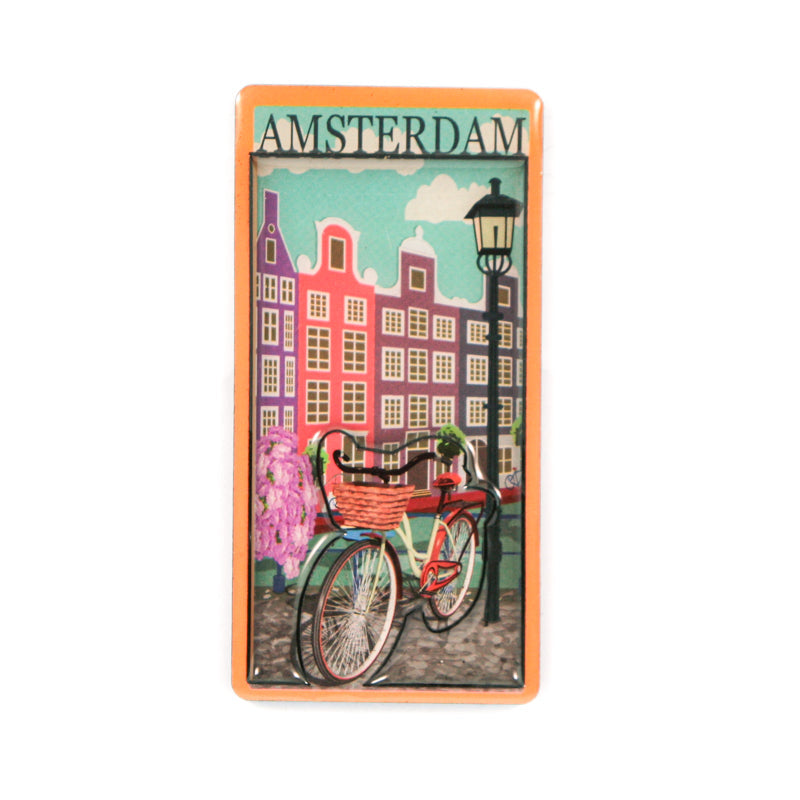 AMSTERDAM Metal Fridge Magnets MGEP16 x 1