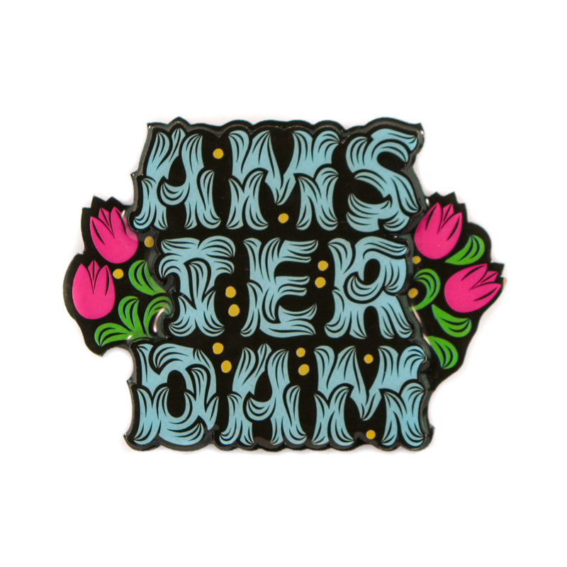 AMSTERDAM Metal Fridge Magnets MGEP21 x 1