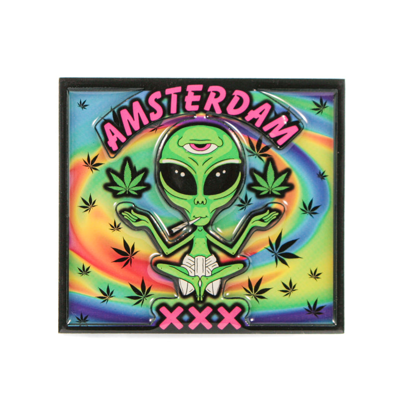 AMSTERDAM Metal Fridge Magnets MGEP60 x 1