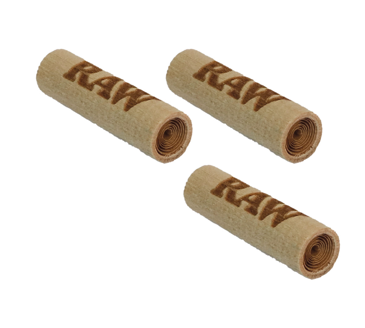 Raw Uncoated 8mm Tree Tips in Glass Jar x 1