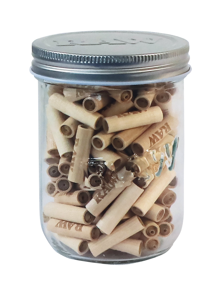 Raw Uncoated 8mm Tree Tips in Glass Jar x 1