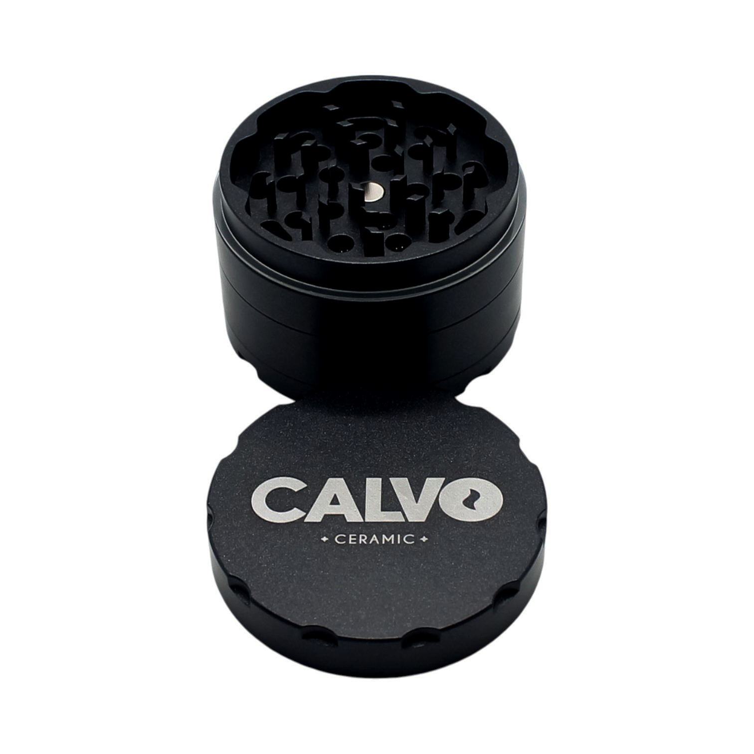 Calvo Ceramic Grinder Charcoal 63mm MCC-CH