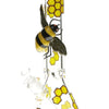 Beaker Glass Bong 3D-Wrap Honey Bee 33cm x 1