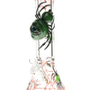 Beaker Glass Bong 3D-Wrap Spider 33cm x 1
