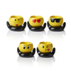 Emoji Ceramic Ashtray with Hand Holder – Assorted Funny Face Designs | Novelty Smoking Ashtray SS-1113