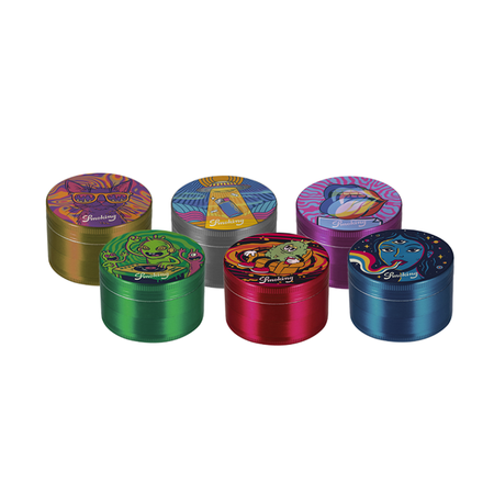Smoking 4-Part Metal Grinders Euphoria Halo Collection