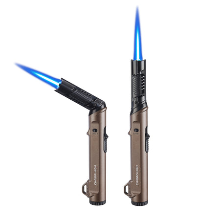 Champ High Single Jet Flame Lighter – Adjustable Torch Flame (Display Pack) 12 pack