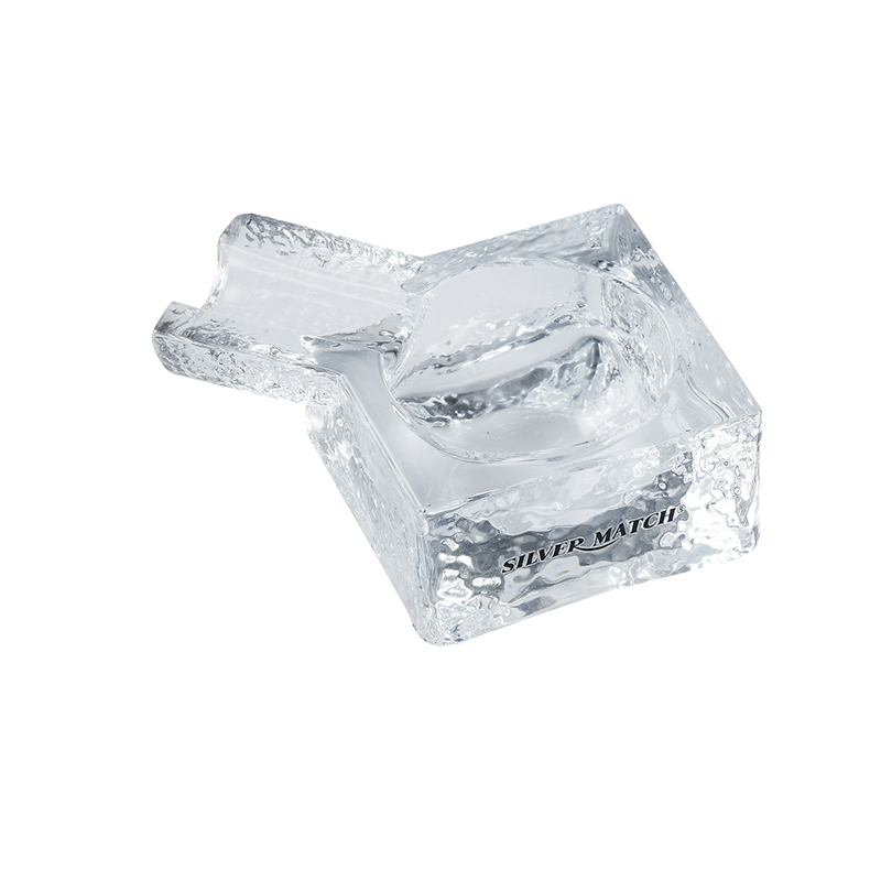 Silver Match Luxury Glass Ashtray DL-1 – Premium Ashtray 40673155