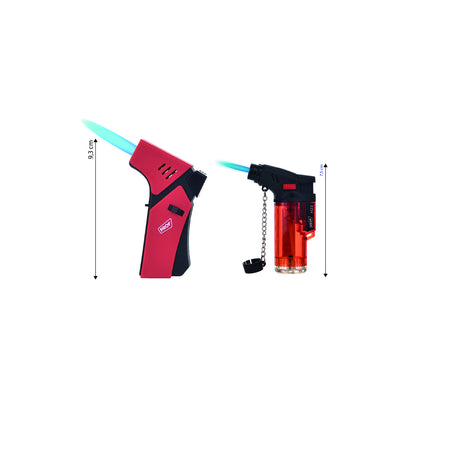 PROF Single Blueflame – Square Mini Torch (Display Pack) 12 pack