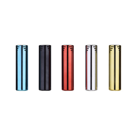 PROF Single Blue Flame Lighter – Round Metal Case Windproof (Display Pack) 25 pack