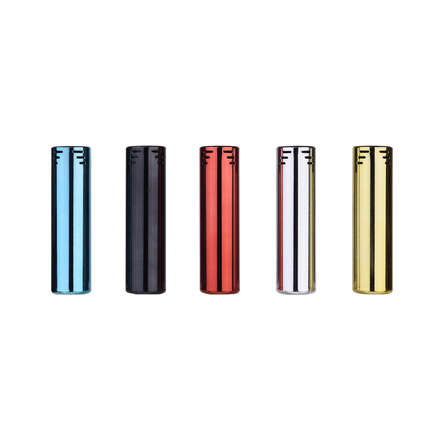 PROF Single Blue Flame Lighter – Round Metal Case Windproof (Display Pack) 25 pack