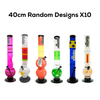 CHONGZ 40cm Acrylic Bongs – Random Assorted Designs X 10 £8.50 each