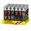 Windproof Clipper Jet Flame Lighter WARRIOR ANIMALS  x 24 pack CKJ3B106UKH