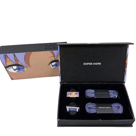 Super Dope Shoelace PURPLE (Tomiko) – Anime-Inspired Premium Sneaker Laces