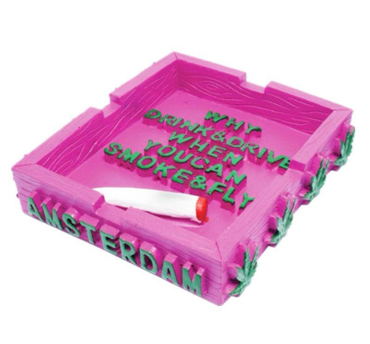 AMSTERDAM Resin Square Ashtray x 1