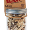 Raw Uncoated 8mm Tree Tips in Glass Jar x 1