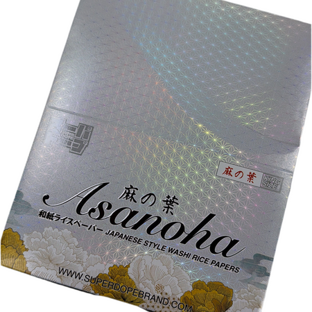 Super Dope ‘Asanoha' Rolling Papers - King Size (119*54mm) 64 leaves - 24 pack