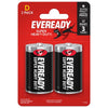 Eveready Battery D Zinc 2 Pack x 24 cards full box)