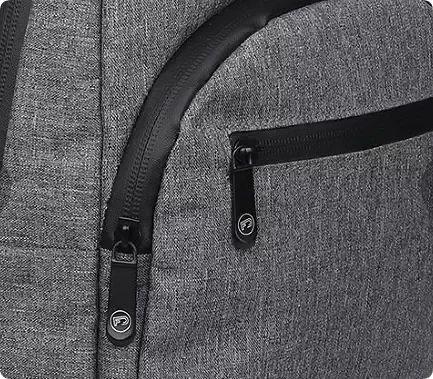 SMELL PROOF BACKPACK WITH LOCK GRAY - 49x49x45cm SS-1188