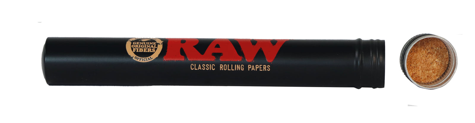 Raw Black Aluminium Tube x 1