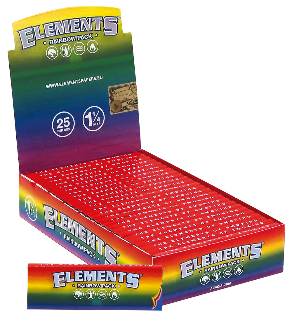 Elements Rainbow Paper 1 1/4 25 pack